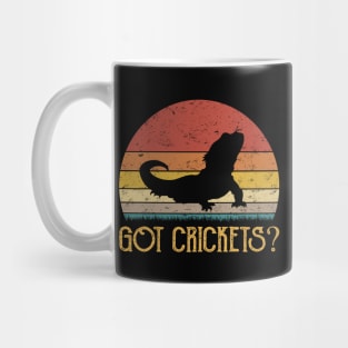 Got Crickets Funny Bearded Dragon Gifts Mug